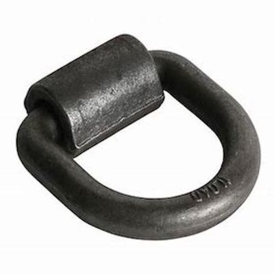 OEM Drop Forged D Ring With Wraps Części Forging Steel For Marine Rigging Accessories