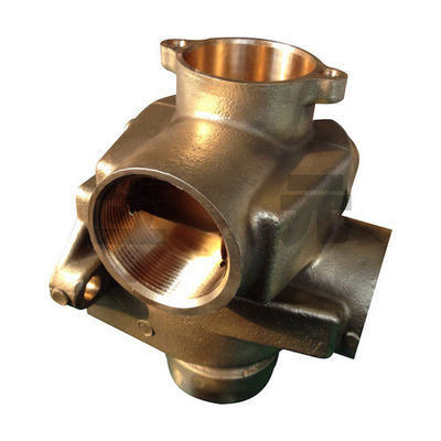 OEM Casting Copper Connector Części odlewane ciśnieniowo do łączników rurowych