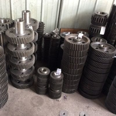 OEM Helical Bevel Gear Iron Casting Parts For Mining Machinery