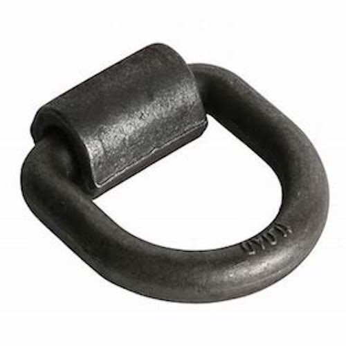OEM Drop Forged D Ring With Wraps Części Forging Steel For Marine Rigging Accessories